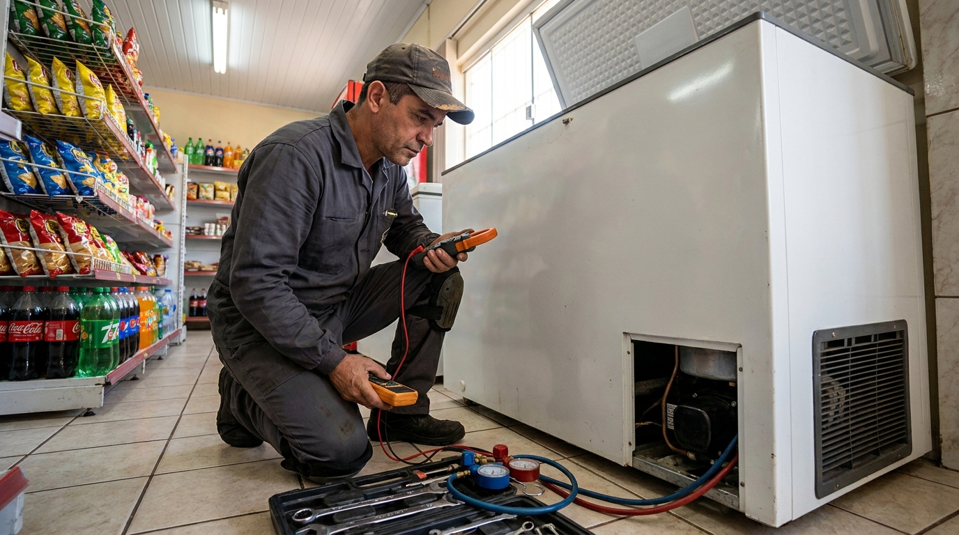Recuperação de Refrigeração em Palmas‑TO