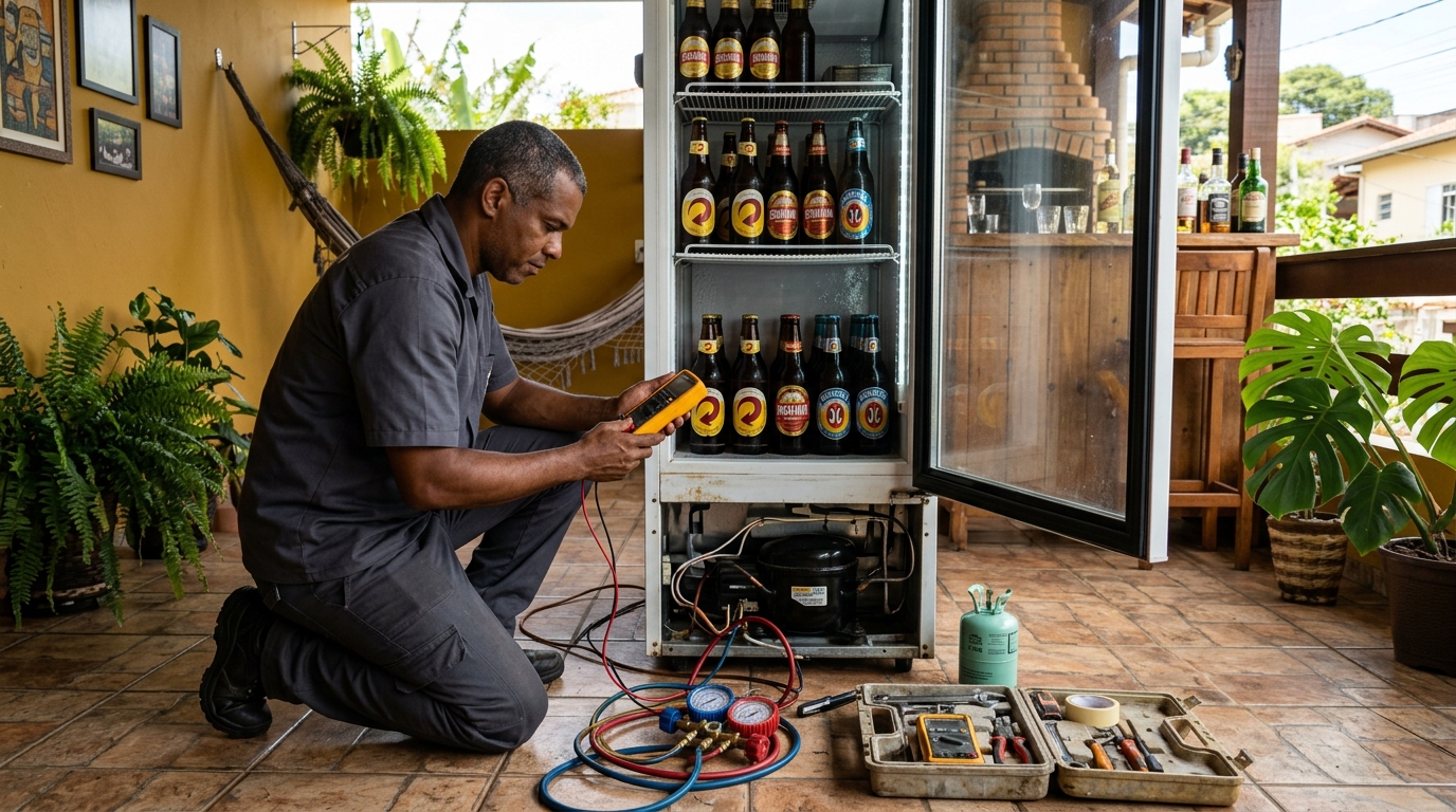 Reparo de Cervejeira Residencial em Palmas‑TO
