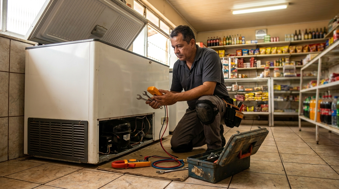 Técnico de freezer perto de mim em Palmas‑TO